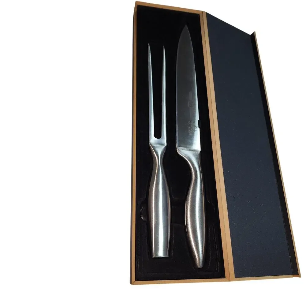 CHICAGO CUTLERY NIB LANDMARK EDITION SET OF 2 WITH HARD BOX